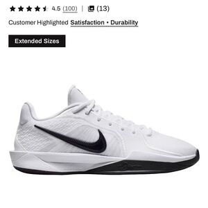 Nike Sabrina 2 Men’s Basketball Sneaker, Size 14.5